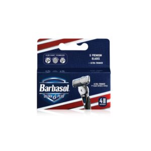 Barbasol Ultra 6 Plus System (4 Blade Refill)