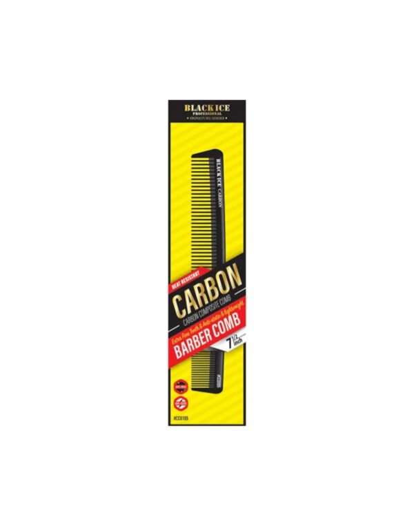 Black Ice 7.5" Barber Comb | CC0105