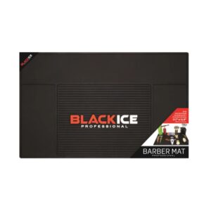 Black Ice Barber Mat 17.7" x 11.8" | BIC012S