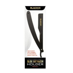 Black Ice Slide Out Master Piece Razor Holder | BIC602-MAS