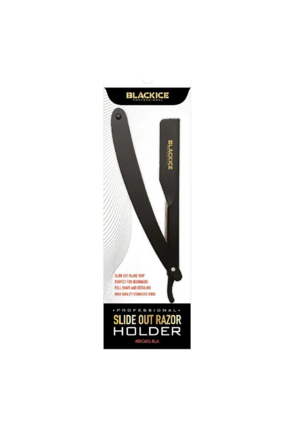 Black Ice Slide Out Master Piece Razor Holder | BIC602-MAS