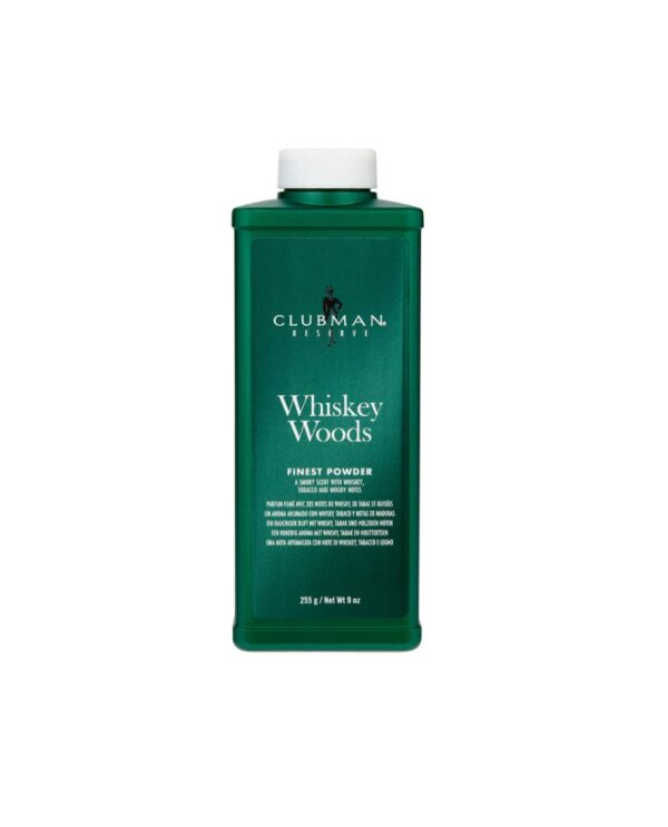 Clubman Reserve Whiskey Woods Powder 9oz