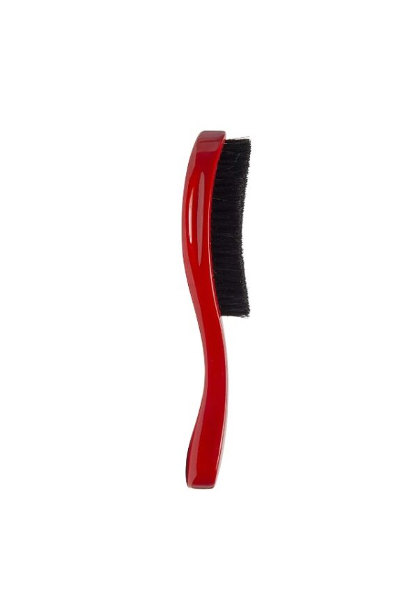 Diane 100% Soft Boar Curved Wave Brush Red (D1706)