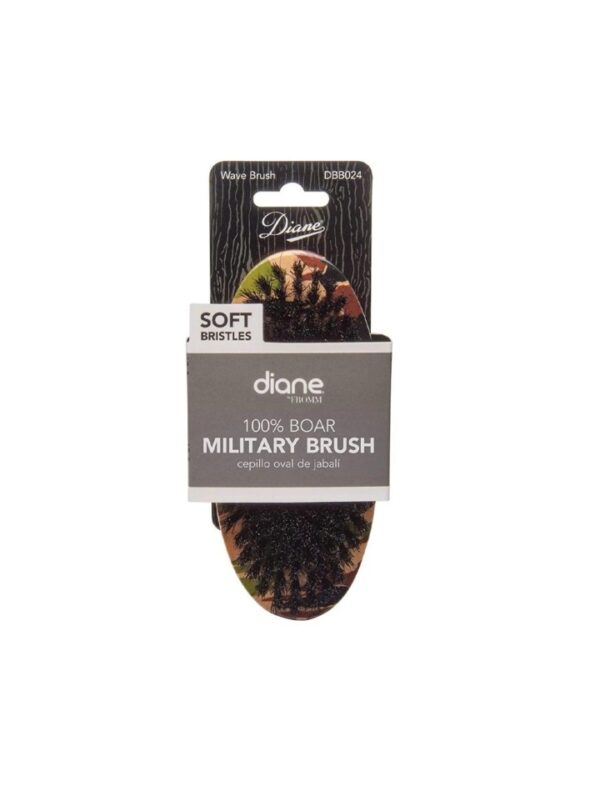 Diane Boar Brush Soft Bristles Military Camo | DBB024