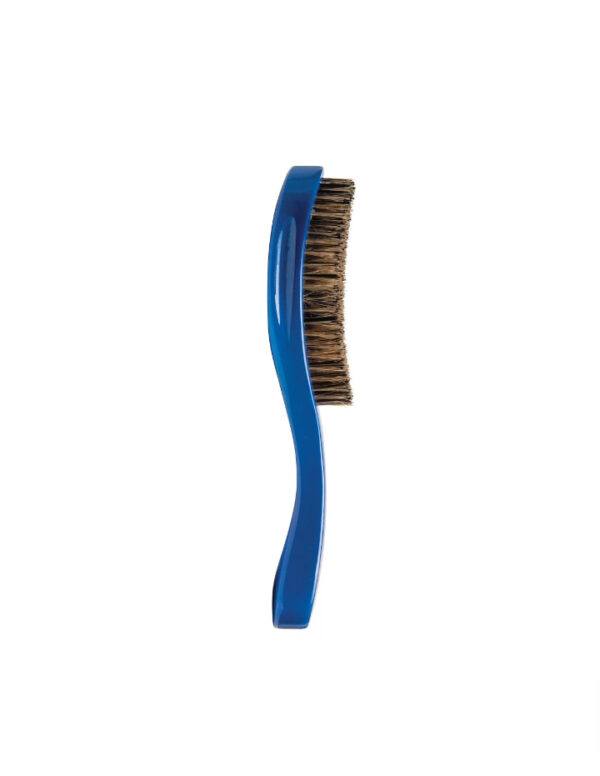 Diane Hard Boar Curved Wave Brush Blue (D1747) - Image 2