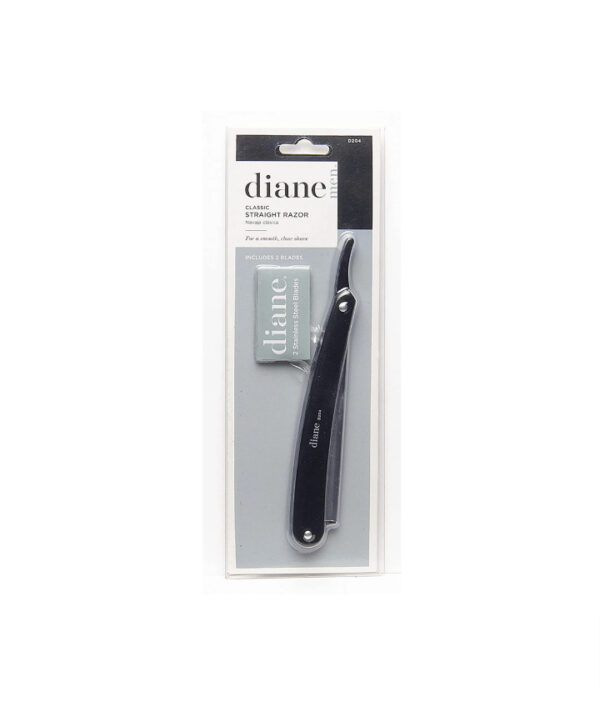 Diane Razor Holder Black w/ 2 Blades