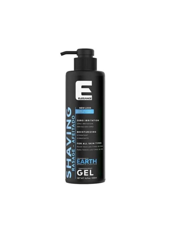 Elegance Shaving Gel 500ml Earth