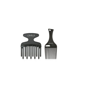 LEVEL3 Hair Pick Comb Set