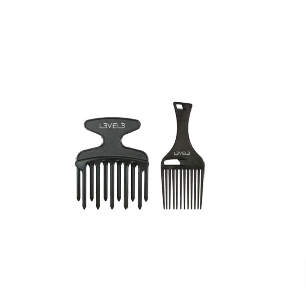 LEVEL3 Hair Pick Comb Set