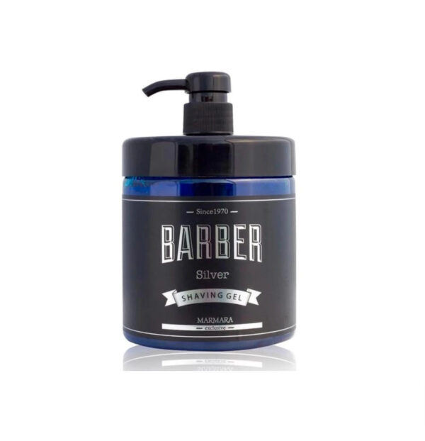 Marmara Barber Shave Gel Pump 1000ml | Silver