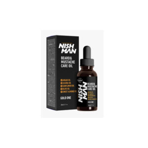 Nishman Beard & Moustache Care Oil | Gold One