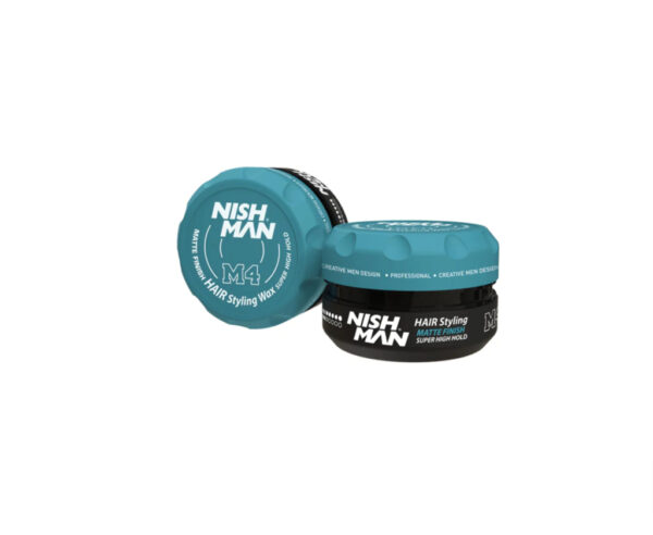 Nishman Hair Styling Wax Super Hold Matte 150ml | M4