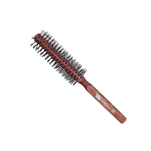 Nishman Wooden Round Brush w/ Nylon Bristles | no.39