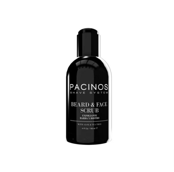 Pacinos Beard & Face Scrub w/ Aloe & Tea Tree 4oz