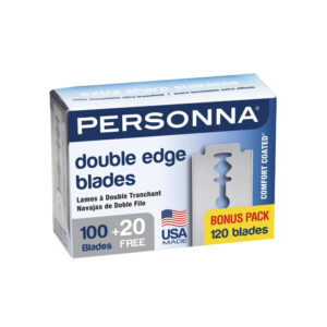 Personna Blades Double Edge 120 Bonus Pack