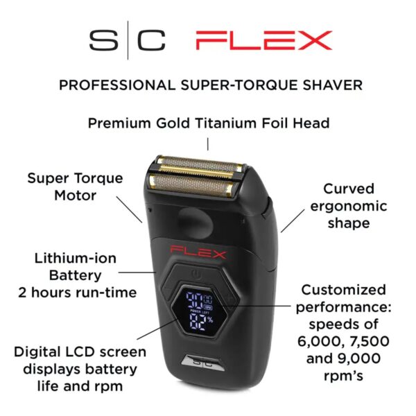 StyleCraft Flex Shaver (SC806B) - Image 3