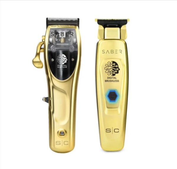 Stylecraft Saber Clipper + Saber Trimmer Gold