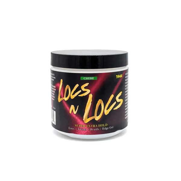 Taha Locs N Locs 5X's Extra Hold for Locs Twists, Braids & Edge Gel - 16 oz.