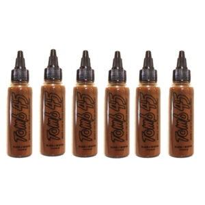 Tomb45 No Drip Beard & Line Up Color Enhancement Black/Brown (Pack of 6)