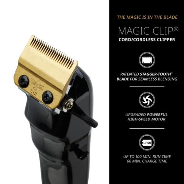 Wahl 5-Star Magic Clip Cordless Black (3026432) - Image 2