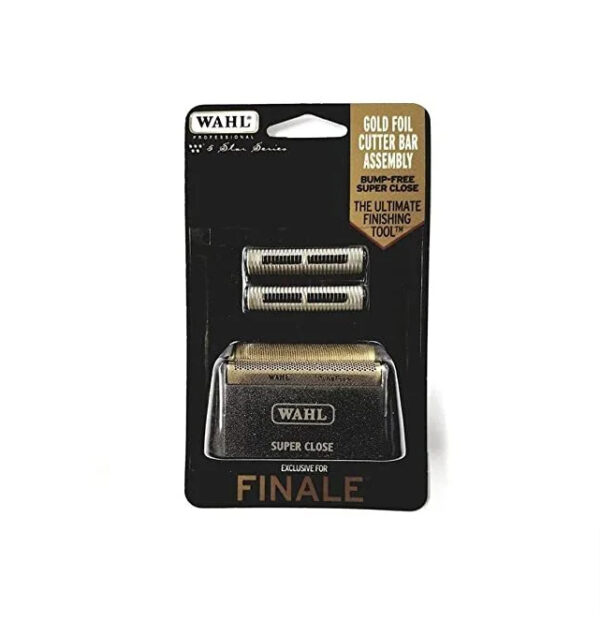 Wahl 5-Star Replacement Foil & Cutters Black Super Close-Gold Foil 7043 10194