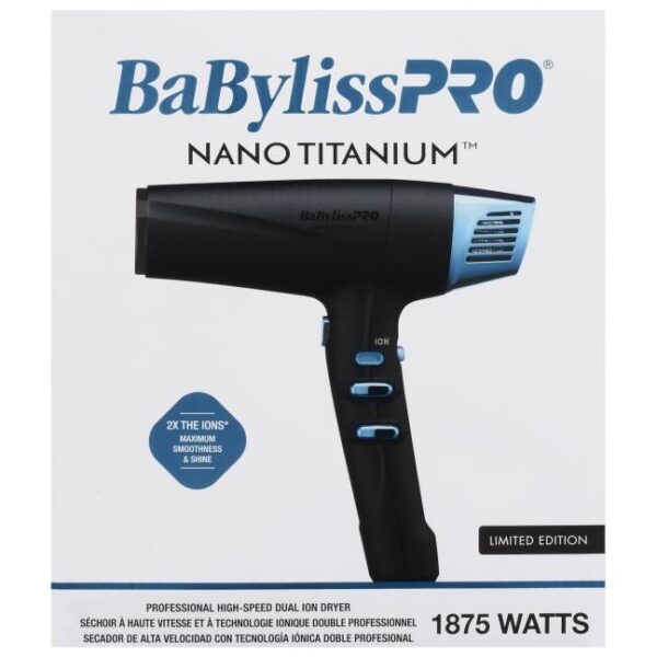 BaBylissPRO Nano Dryer Blue (BNTMB9100) - Image 3