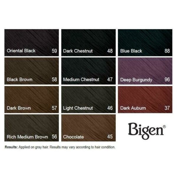 Bigen Permanent Powder Hair Color - Image 3