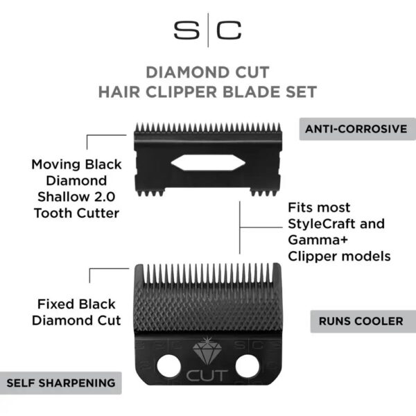 StyleCraft Blade D Cut Fade (SC540B) - Image 3