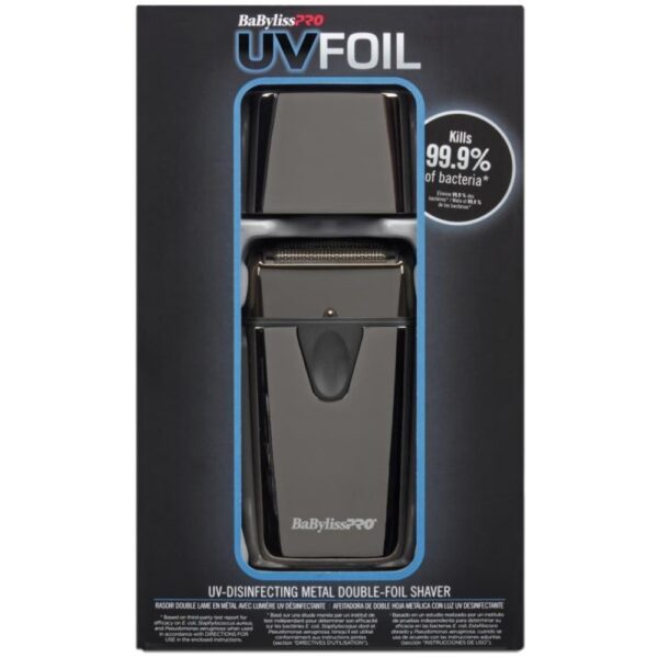 BaBylissPRO UV Double Foil Shaver (FXLFS2) - Image 4