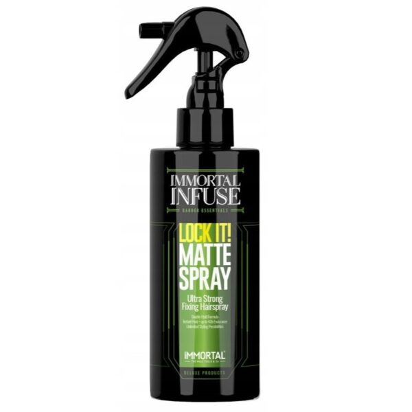 Immortal Infuse Lock It Matte Hair Spray  6.67 oz.