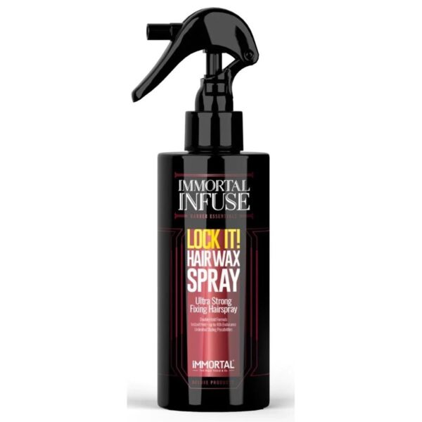 Immortal Infuse Lock It Hair Spray Wax 6.76 oz.