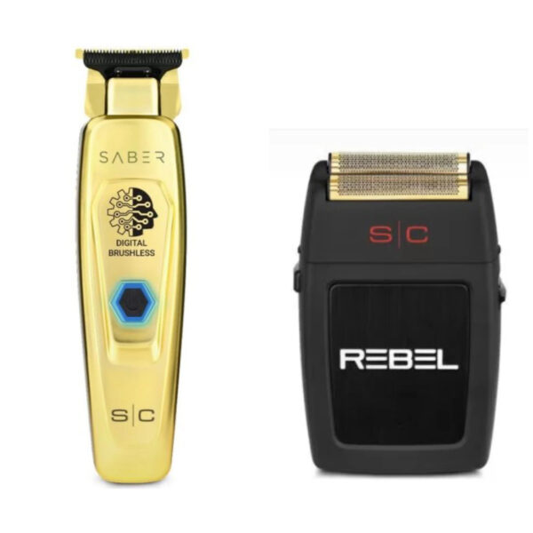 StyleCraft Saber Trimmer & Rebel Shaver Combo